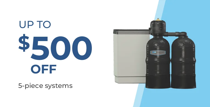 Image with offer: Up to $500 off on 5-piece systems.