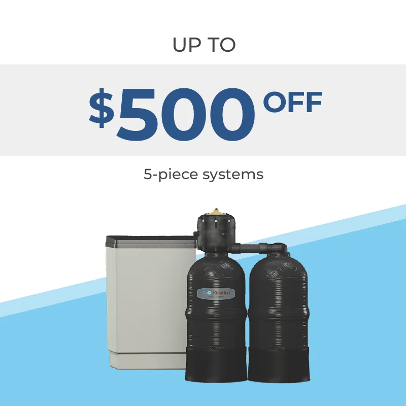 Image with offer: Up to $500 off on 5-piece systems.